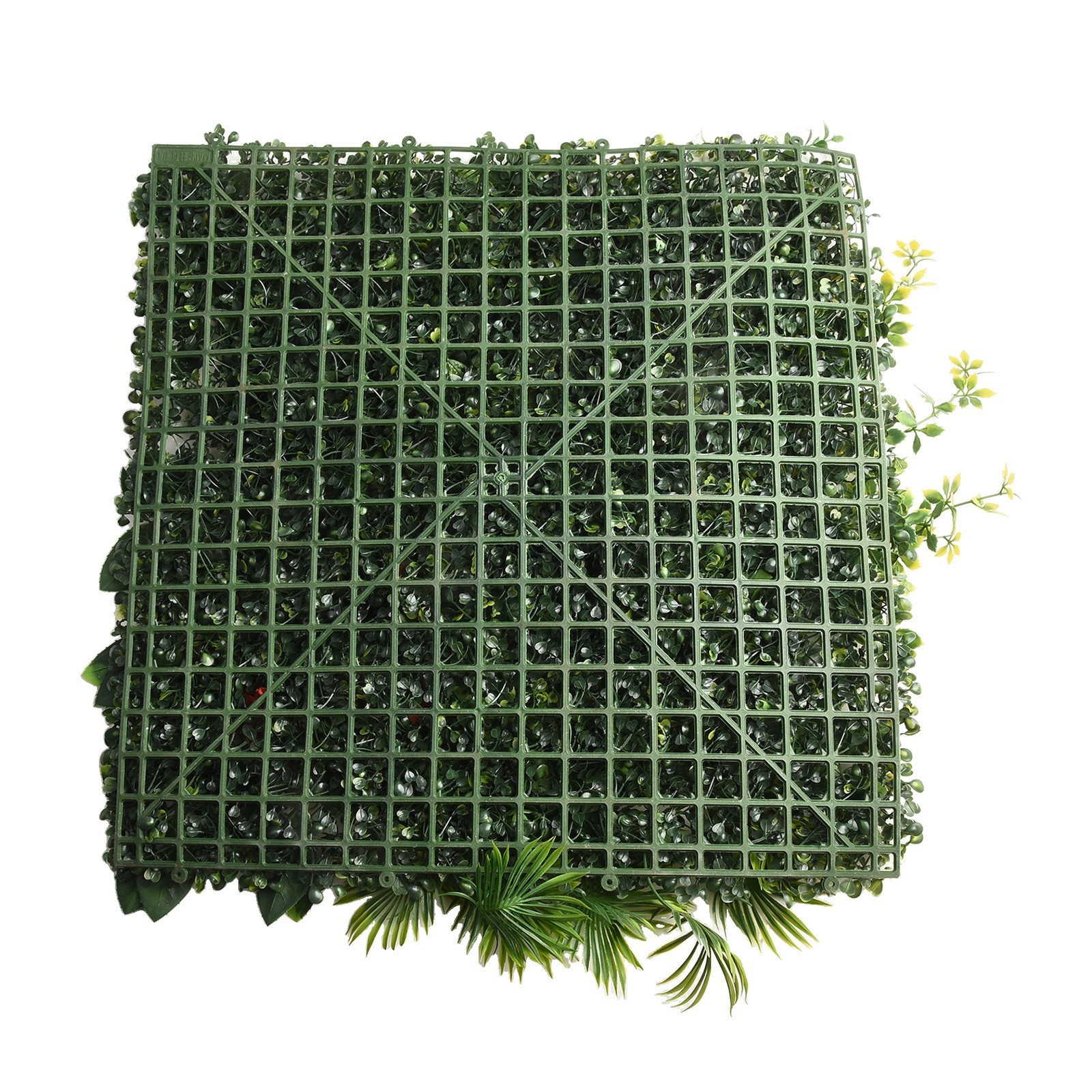 Green Plastic Lawn Plants for Home Decoration Easy to Clean and Maintain