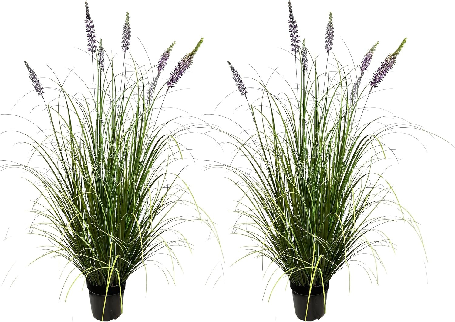 Artificial Plant 47In(2Pack) Tall Artificial Lavender Plant,Faux Plants Indoor H
