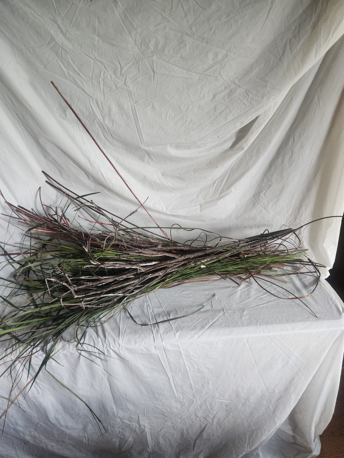 Decorative Artificial Willow Branch Set with White LED Lights for Indoor/Outdoor