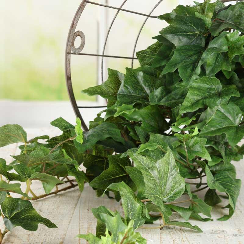 39″ Real Touch Lifelike Cascading Artificial Ivy Floral Bush