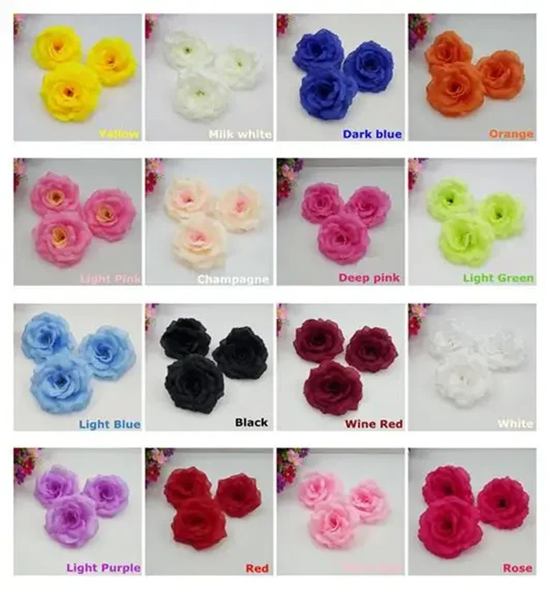 10PCS Wine Red Artificial Roses for Weddings, Christmas & Birthdays