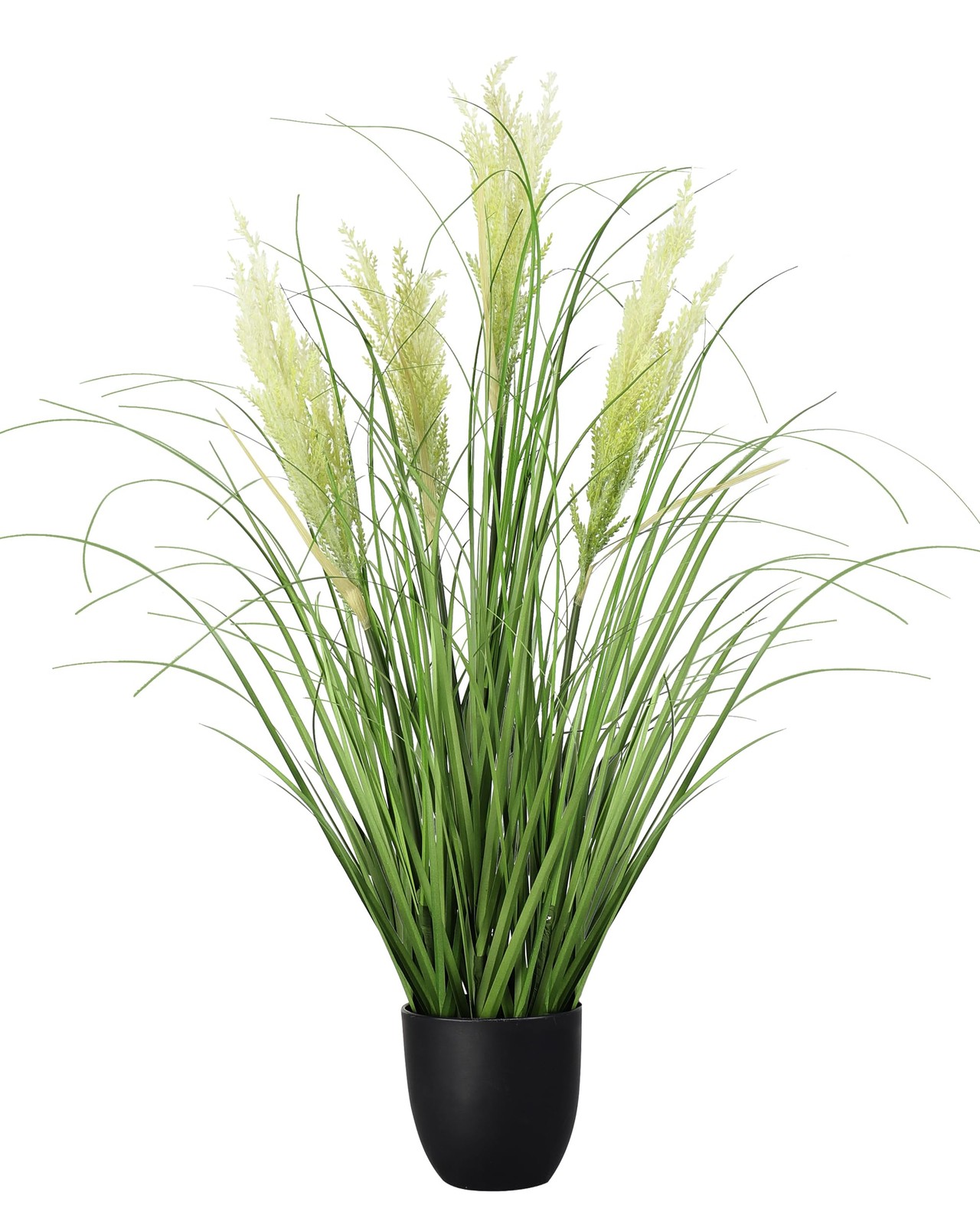 3ft Artificial Plants Onion Grass, 35 in Fake Shrubs Wheat Grass in Pot, for …