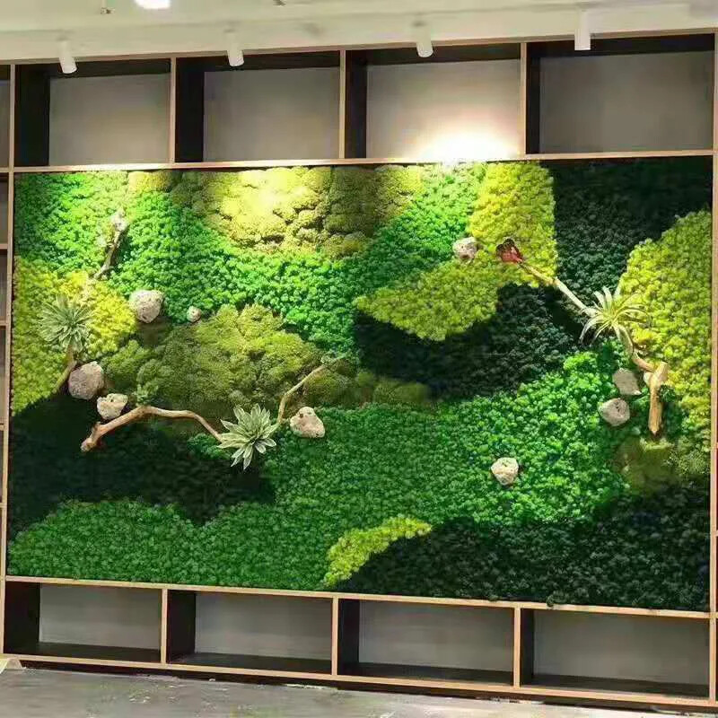 20g Artificial Green Moss Plants Fake Grass Eternal Life Grass Mini Landscape