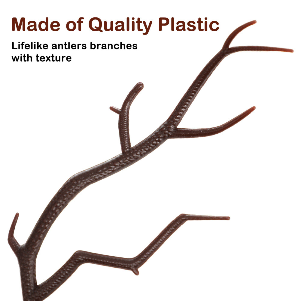 10 Pcs Dry Branch Decor Christmas Embellishment Ornaments Office
