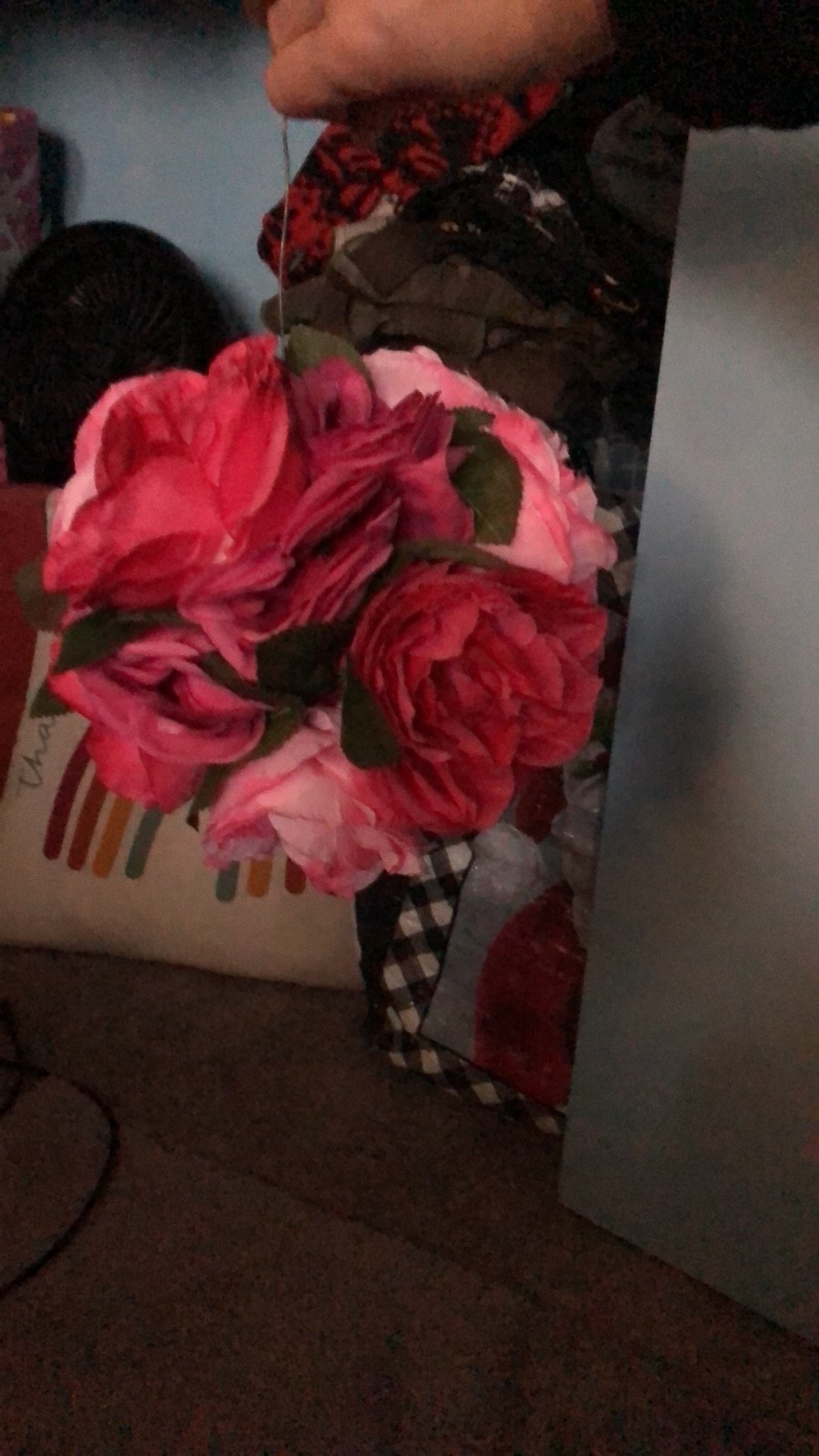 Handmade flower balls This product is a gothic-style artificial flower bouquet