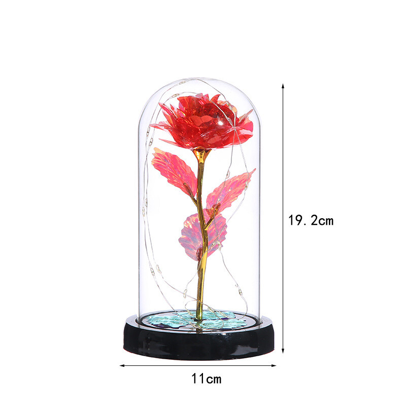 Eternal Rose Flower LED Enchanted Rose Galaxy Girlfriend Mother’s Day Gift