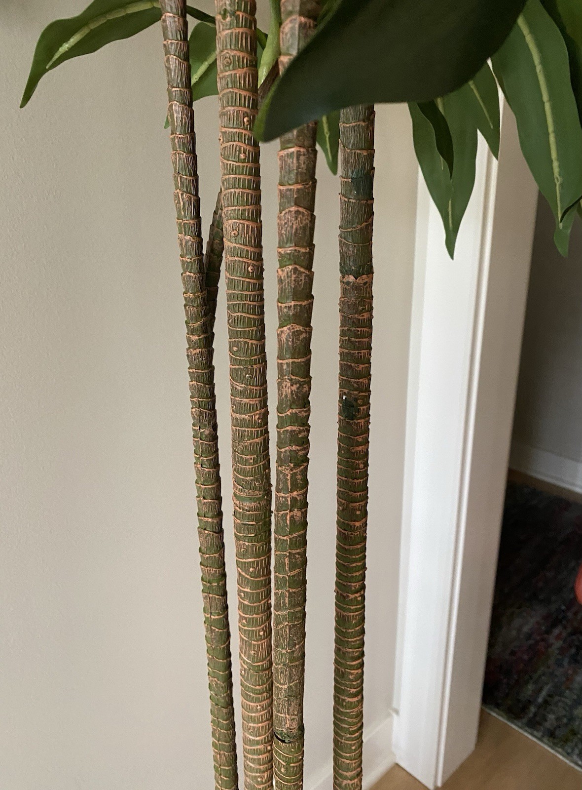 9′ artificial Dracaena tree with real touch leaves item # T4552 Nearly Natural