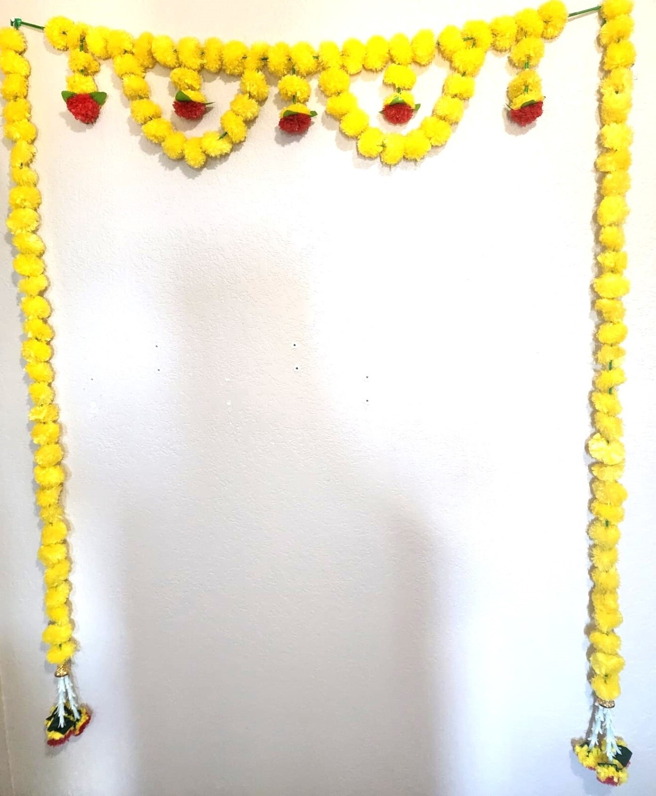 Artificial Flower Garlands, Jumka & Toran For Indian Festival Navratri & Diwali