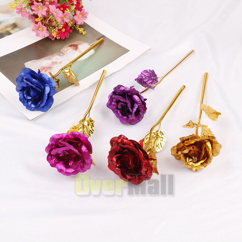 Galaxy Rose Flower Gift for Mom from Son, Daughter – LED Light Glass Flower 2025