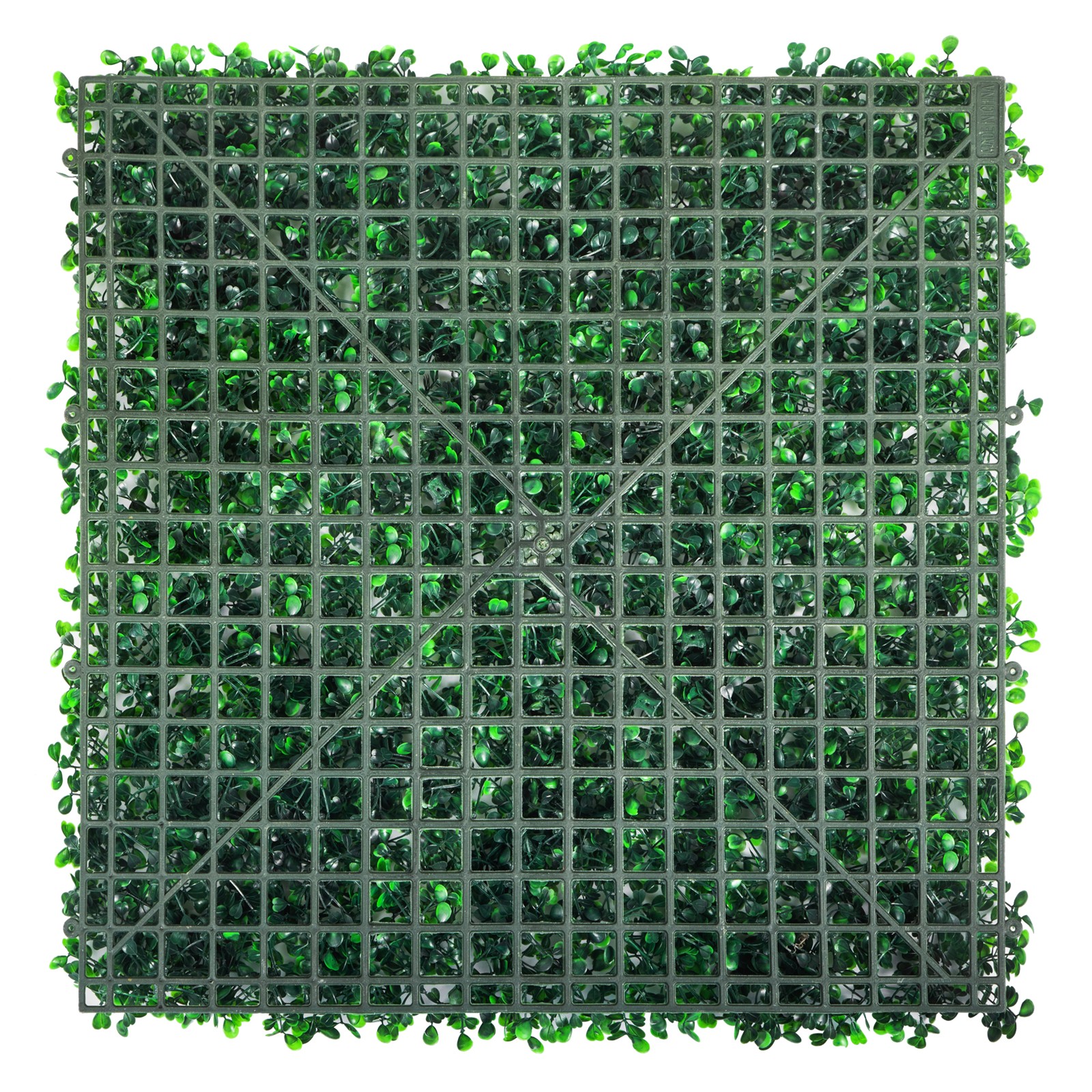 VEVOR Artificial Boxwood Panel, Boxwood Hedge Wall Panels UV 24pcs 20″ X 20″
