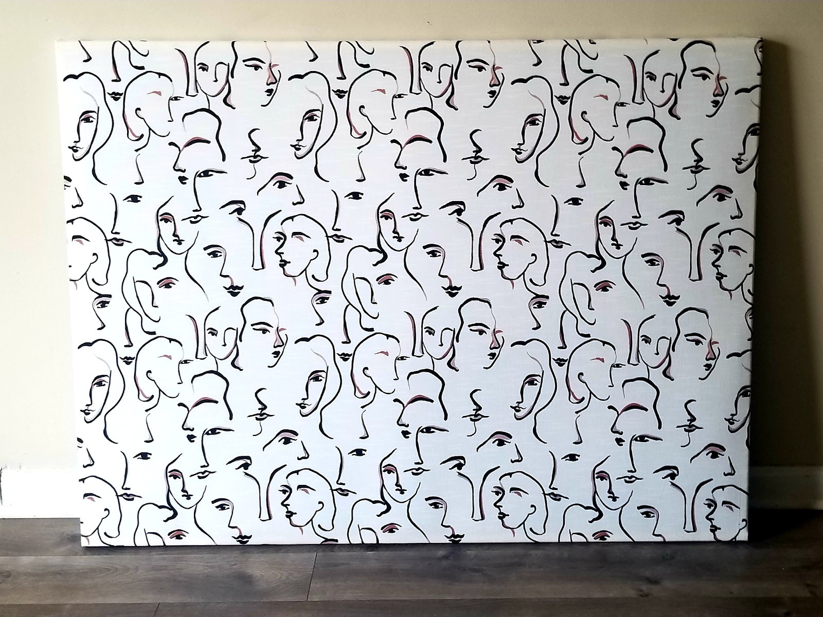 Illustrative Faces – Sound Absorbing Wall Panel