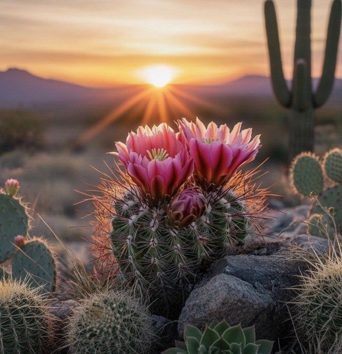 California Barrel Cactus – 7.5–8.5” Specimen