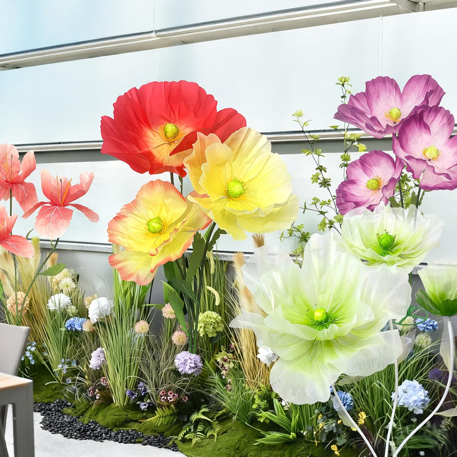 Extra Large Decorative Flowers for Events, Weddings, and Home Decor