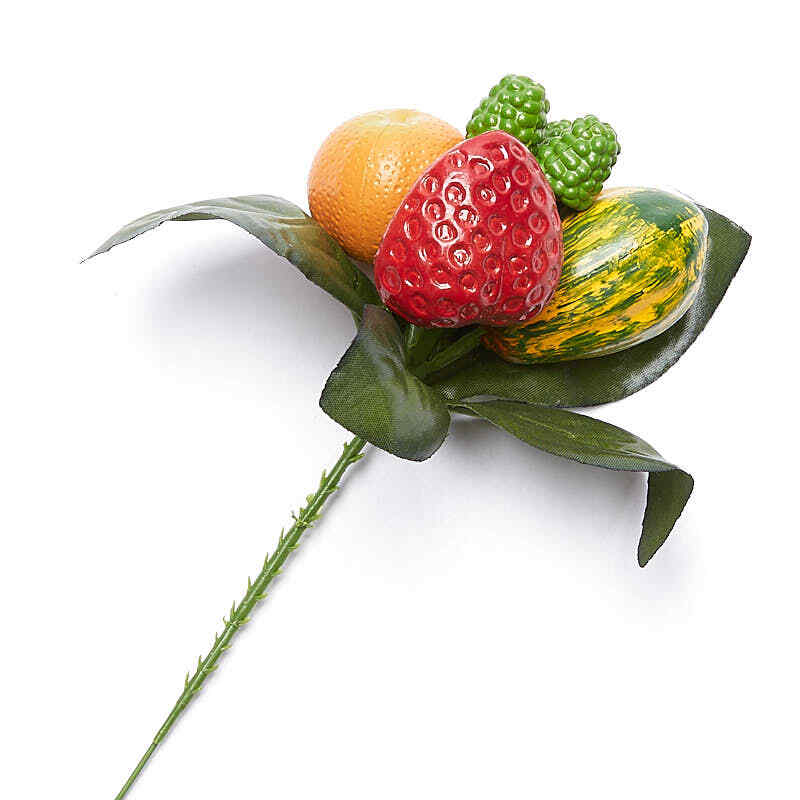 Bulk Set of 18 Factory Direct Craft Artificial Fruit 9″ Floral Picks