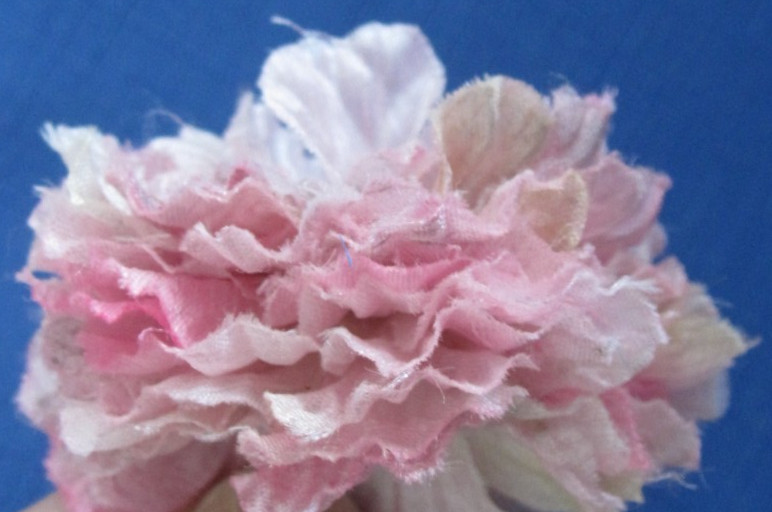 #5 Lot-50 Small/Medium Layers Used Silk Flower Petals 1-3″ Brads Multiple Colors