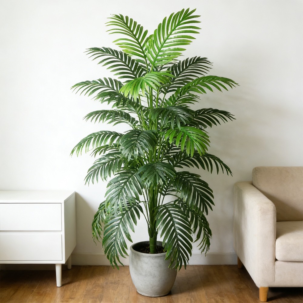 Large Artificial Palm Tree 90-120cm Fake Tropical Plant Indoor Home Office Decor