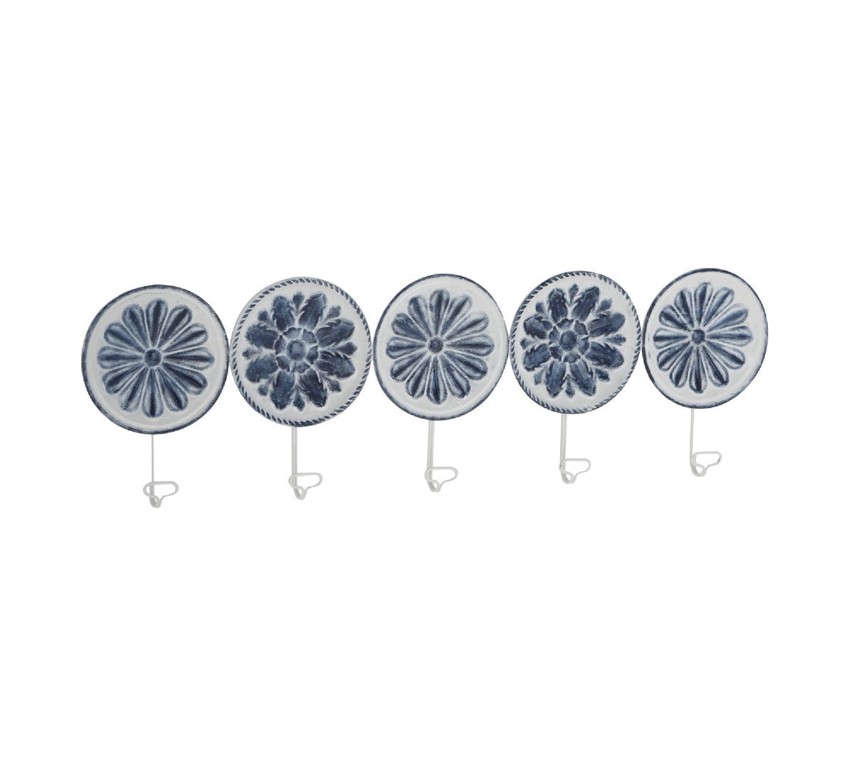 Beautiful Iron Wall Decor 5 Hooks Organizer Perfect For The Kitchen, Entryway..
