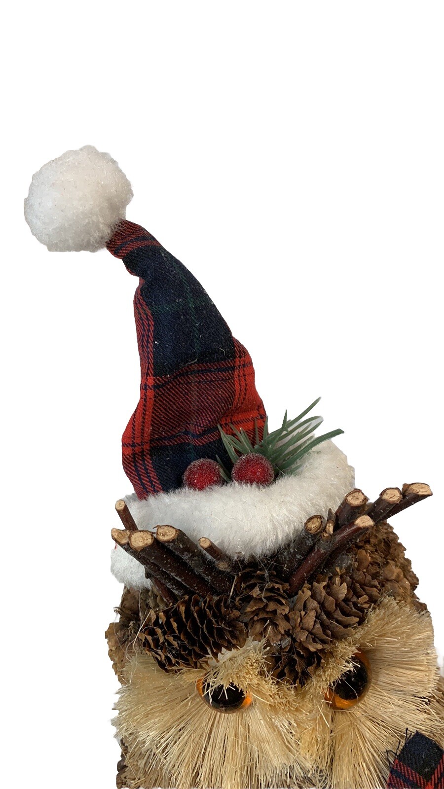 Holiday Woodland Owl Natural Organic Raw Materials Country Lodge Decor