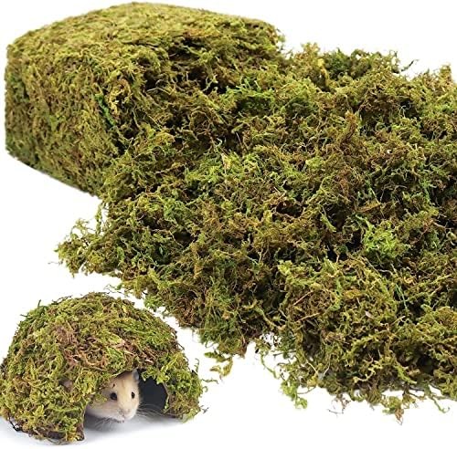 14OZ Natural Moss Artificial Fake Moss Alternative for Plants Indoor
