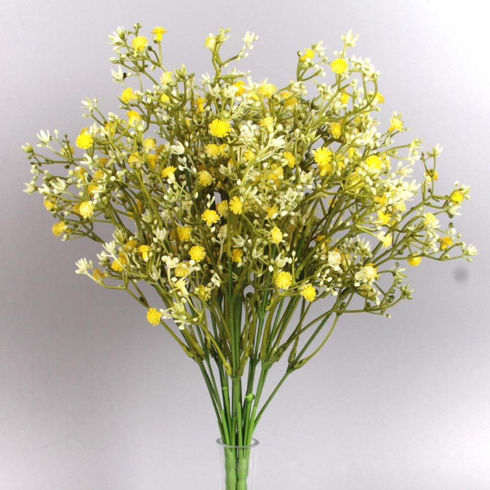 4 Pieces Fake Baby Breath Artificial Gypsophila Flowers for Wedding Decor