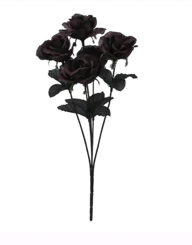NIP Bundle Of 12 Red, Blue & Purple Faux Rose Bouquets!