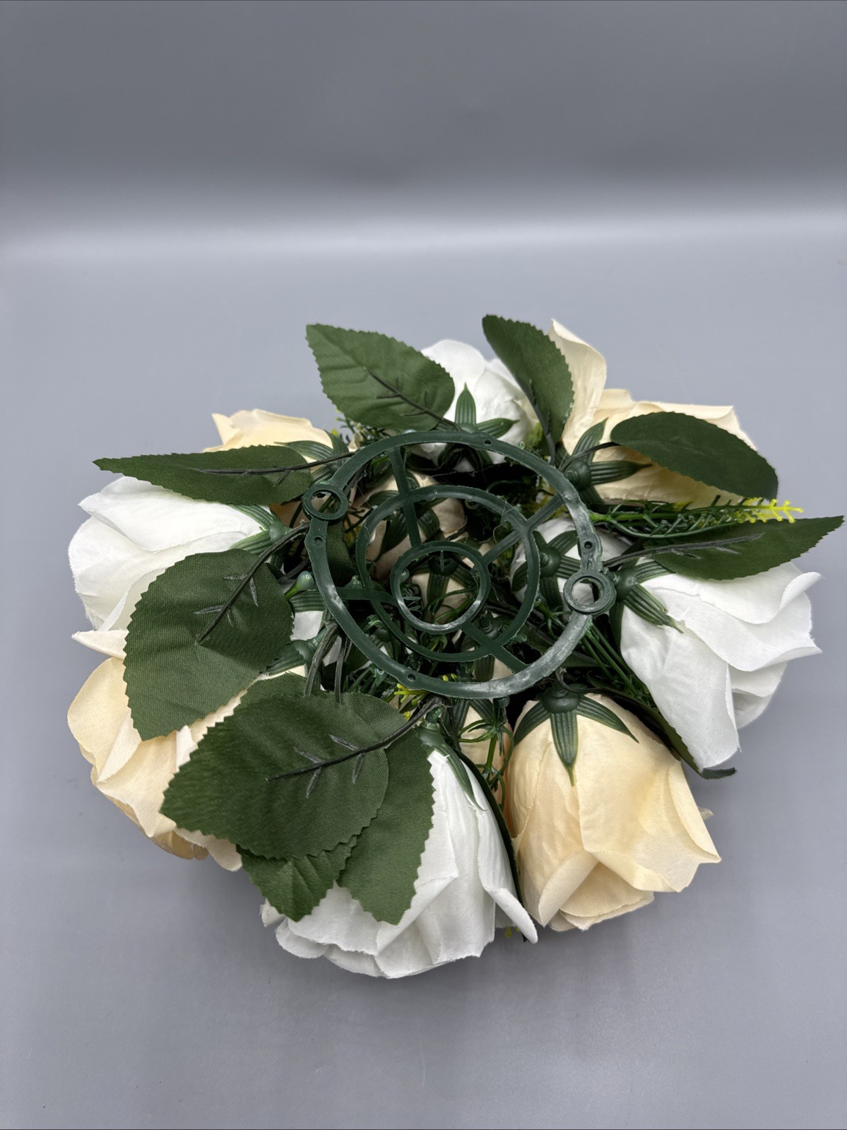 Flower Balls Wedding Rose Centerpieces: 10 Pcs Champagne/White