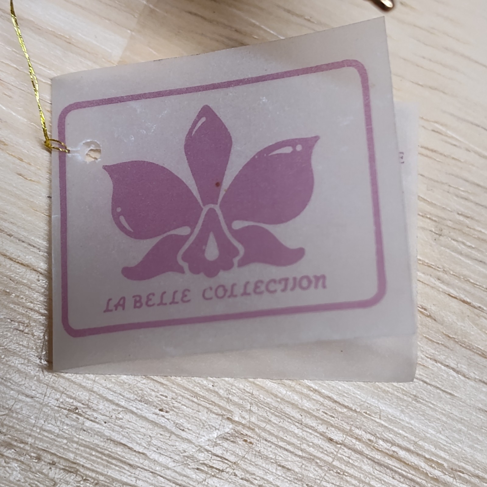 La Belle Collection rose 24k gold plated long lasting flower FLAW see photos