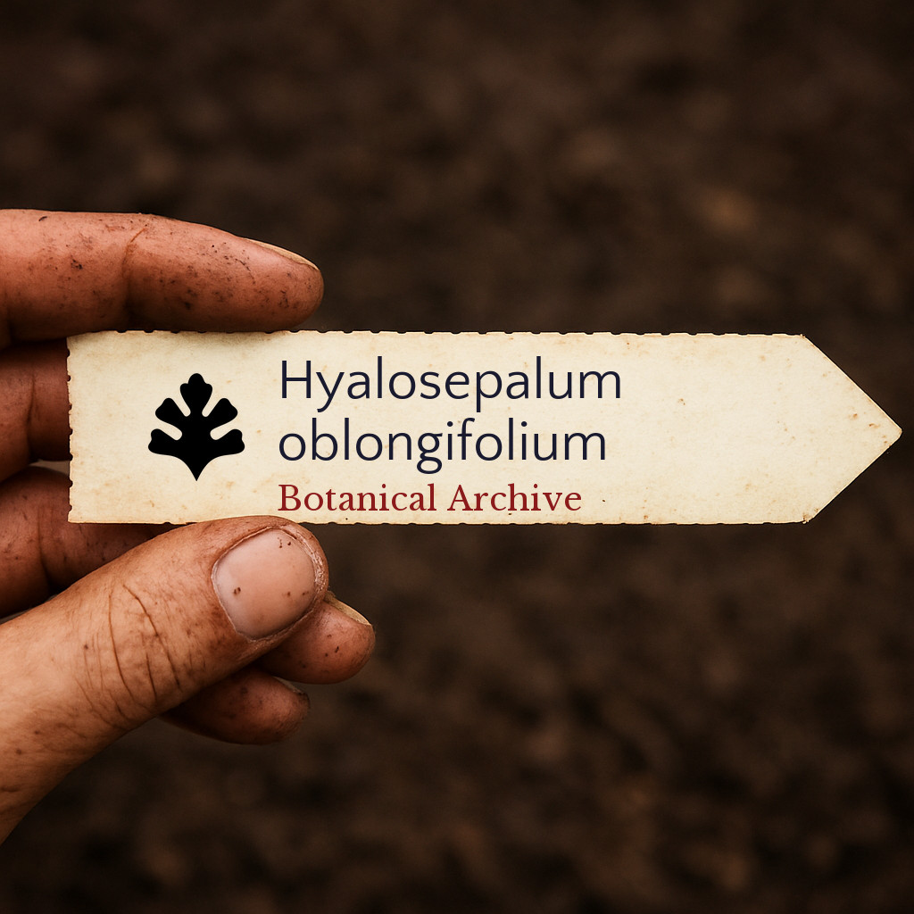 Hyalosepalum oblongifolium | 100 SEEDS – Hyalosepalum | Oblong-leaf hyalosepalum