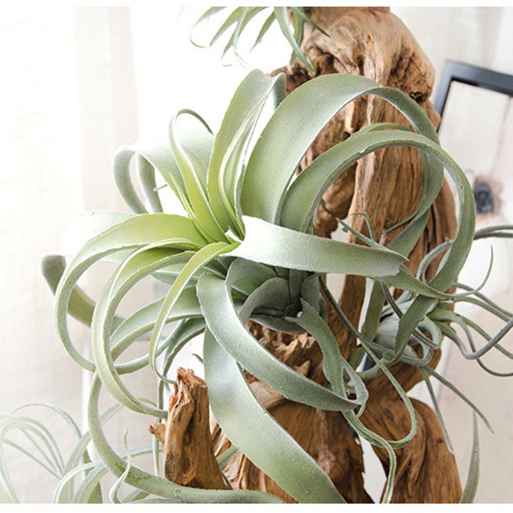 2Pcs Reusable Artificial Green Leaves Faux Greenery for Home and Office Decor