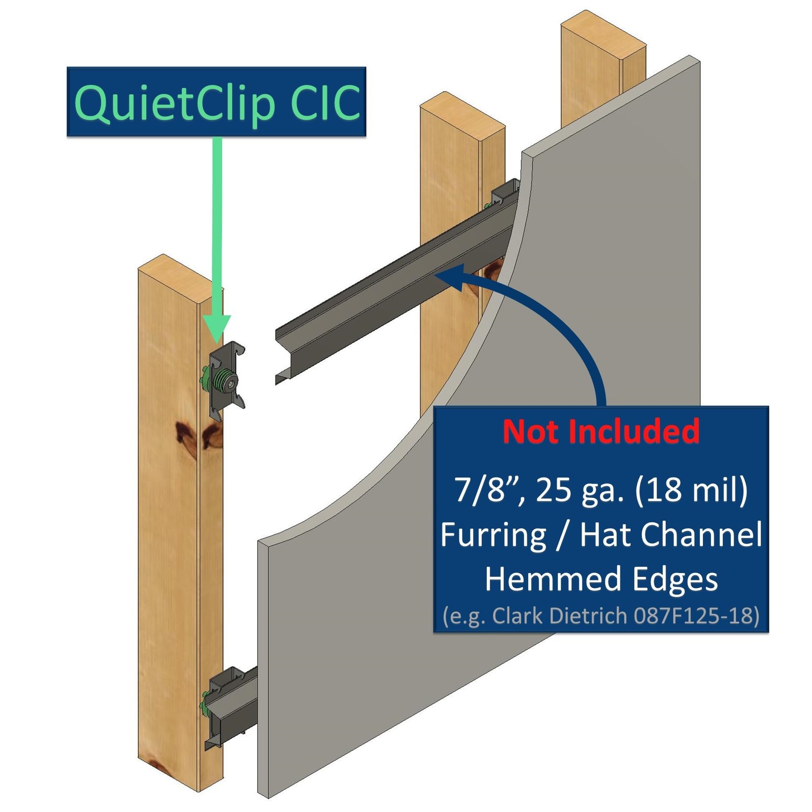 QUSTICS QuietClip 50 pcs