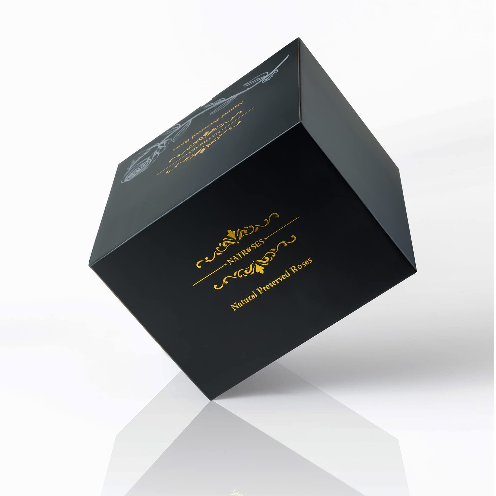 NATROSES Gifts for Her 27 Piece Forever Preserved Roses in a Box, Preserved F…