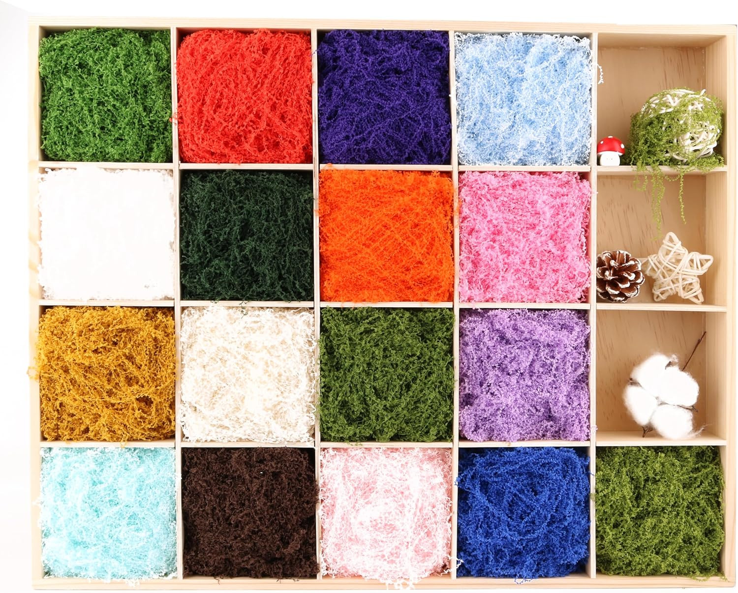 Lifelike Green Artificial Moss, Suitable for Potted Plants, DIY Crafts, Fairy Ga