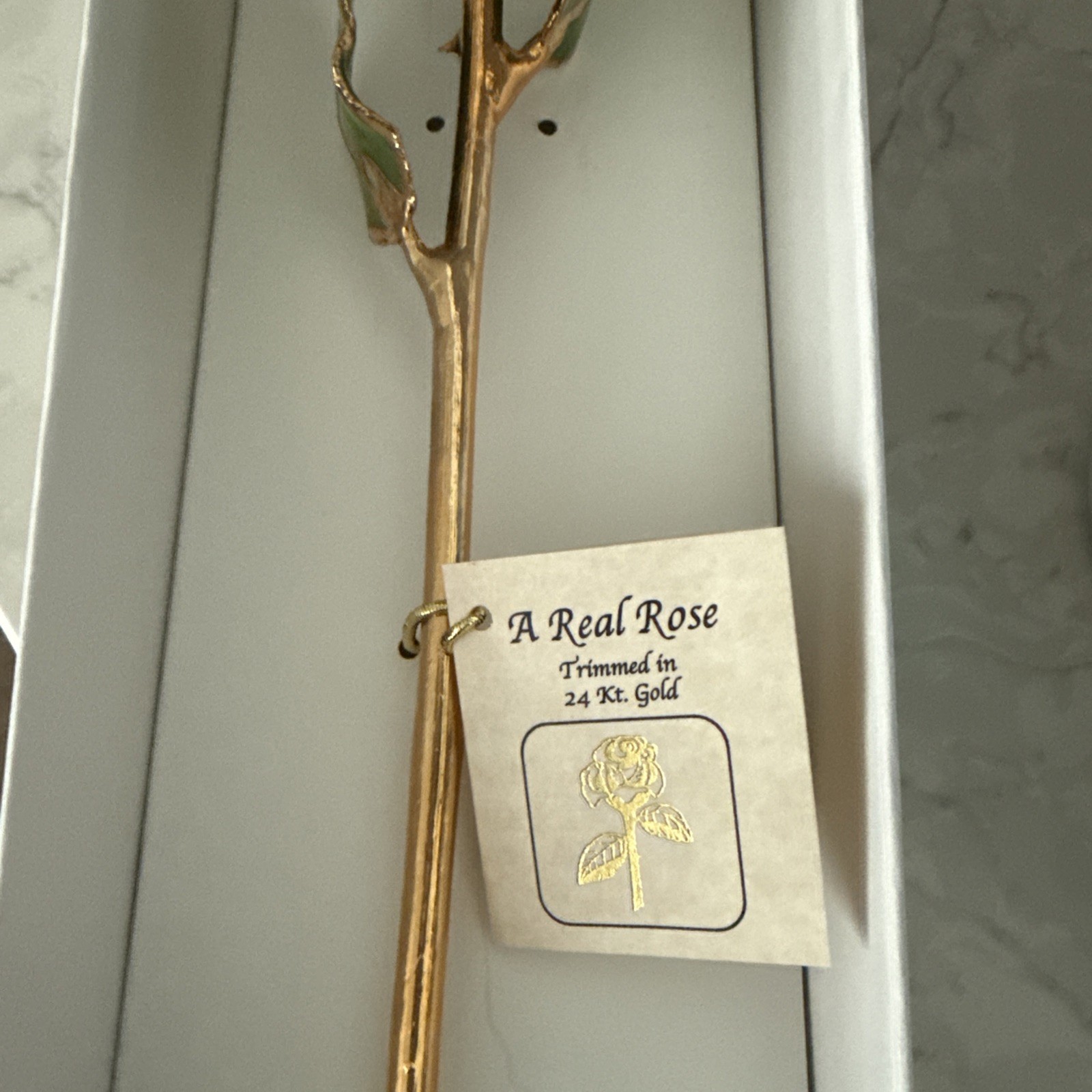 Unique 24K Gold Dipped Rose with Certificate – Perfect Romantic Gift for Her