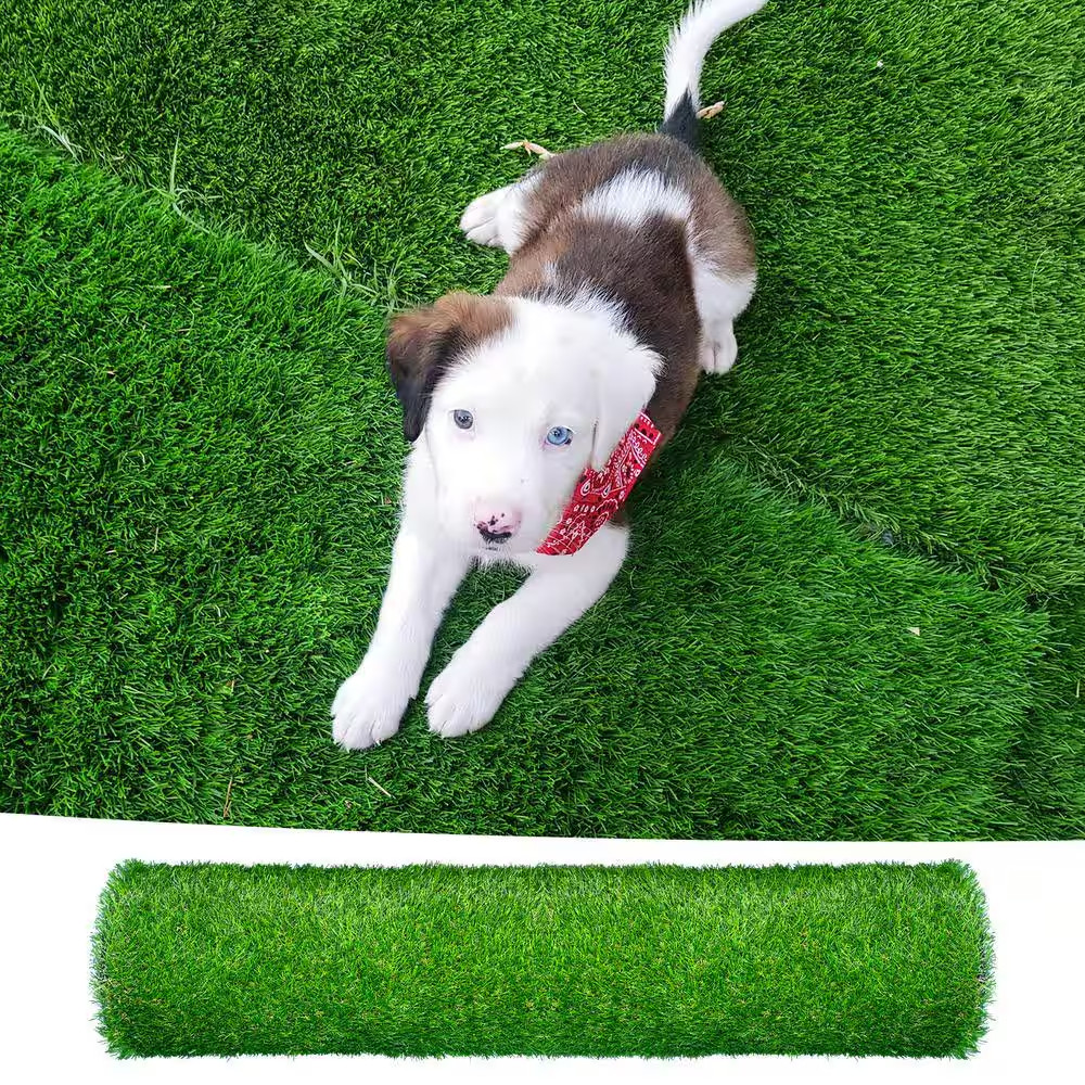 3.3 Ft. X 10 Ft. Green Artificial Grass Realistic Synthetic Thick Fake Faux Gras