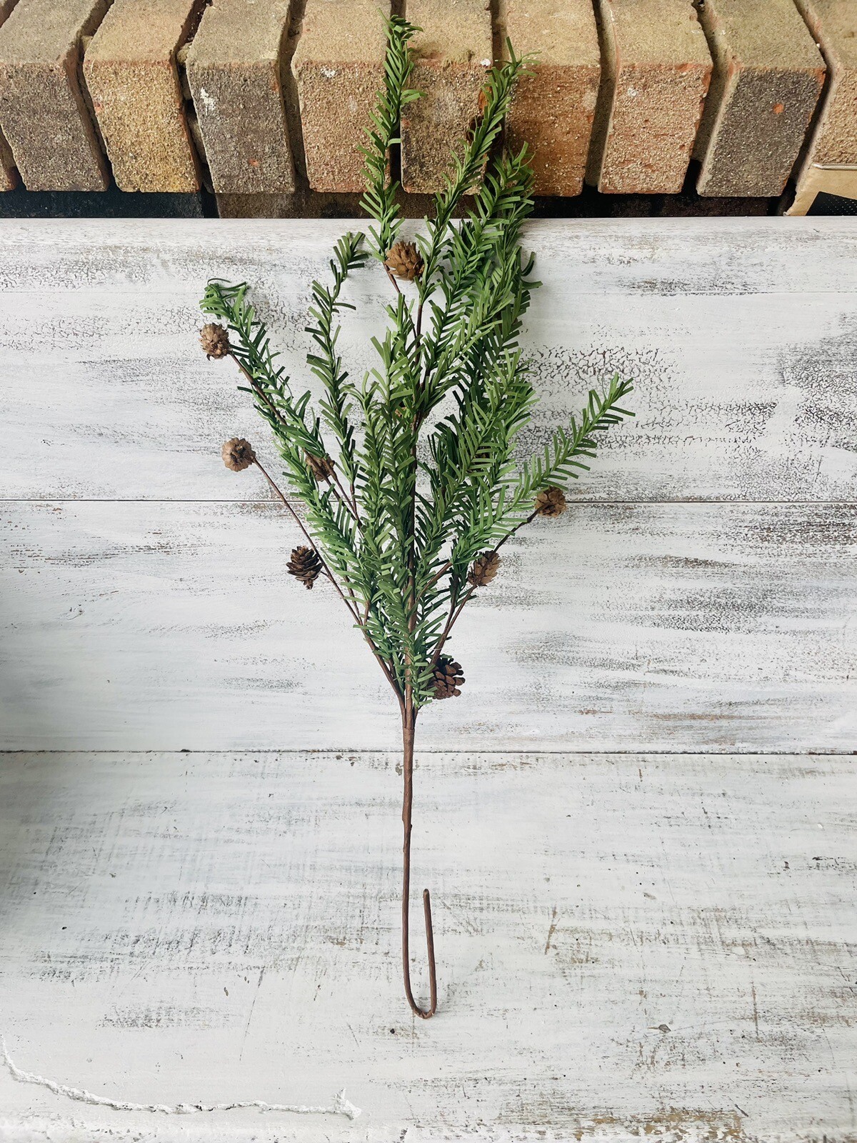 Pine With Pinecones Greenery Pick, 32”