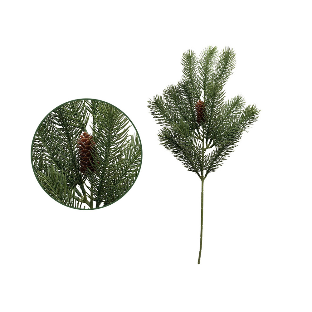 1Pc Fake Pine Branches Pine Needles 4 Type Thanksgiving Home Restaurant Decor