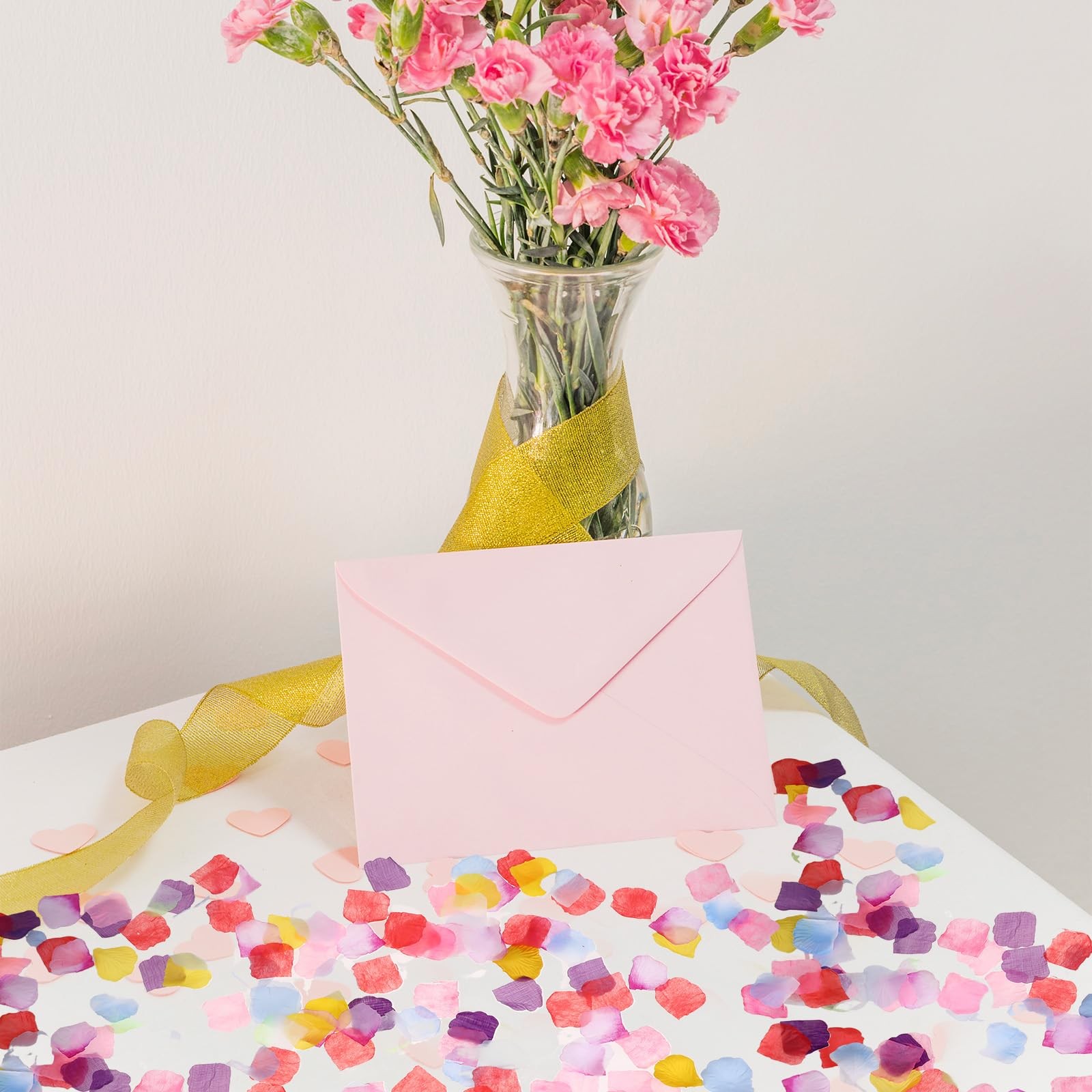 1000 pcs Artificial Rose Petals Fake Petal Flower Decoration for Wedding Part…