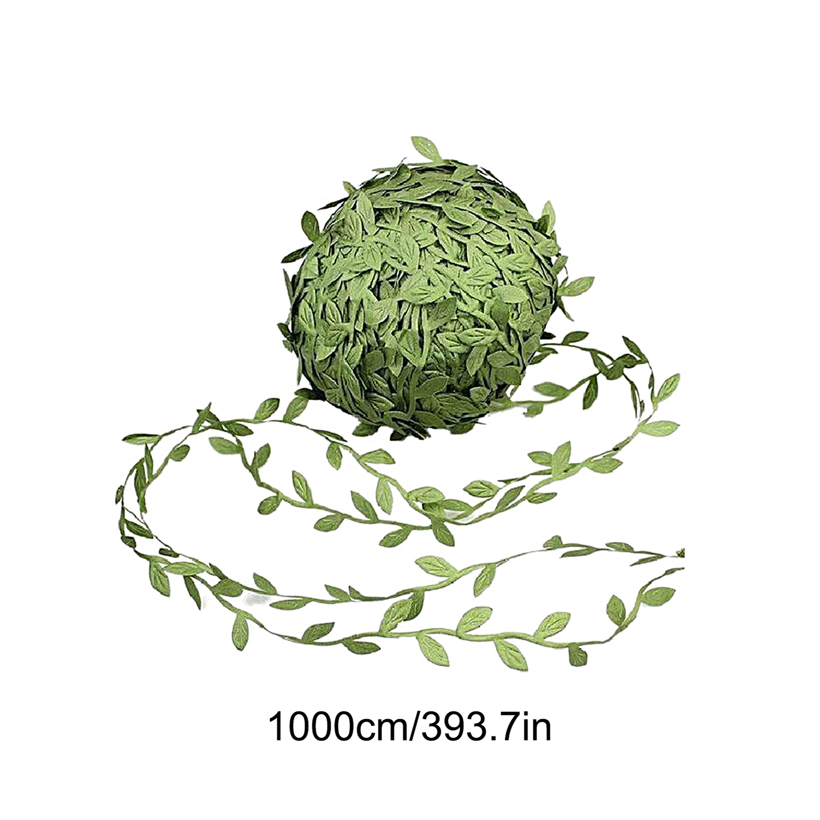 Artificial Greenery Garland Cloth Trailing Vine Leaf Greenery Plants for Wedding