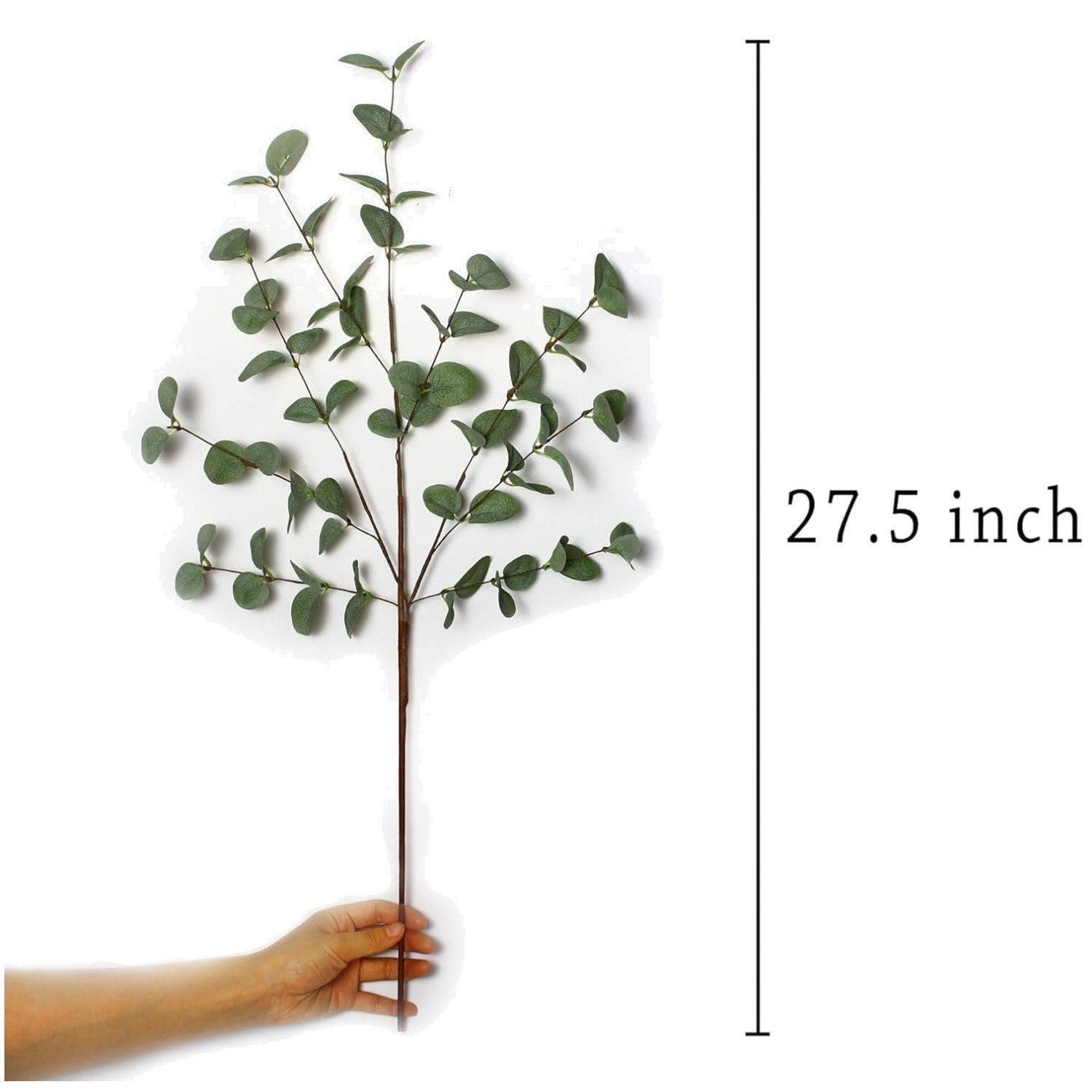 Versatile 27″ Eucalyptus Greenery Stems – Pack of 12