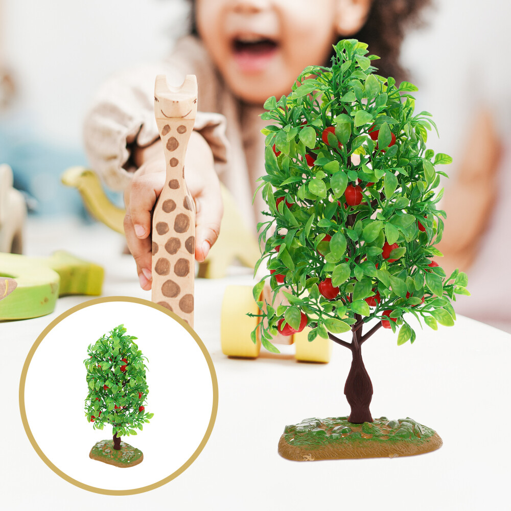 Tree Model Fruitful Artificial Fake Bonsai Faux Indoor