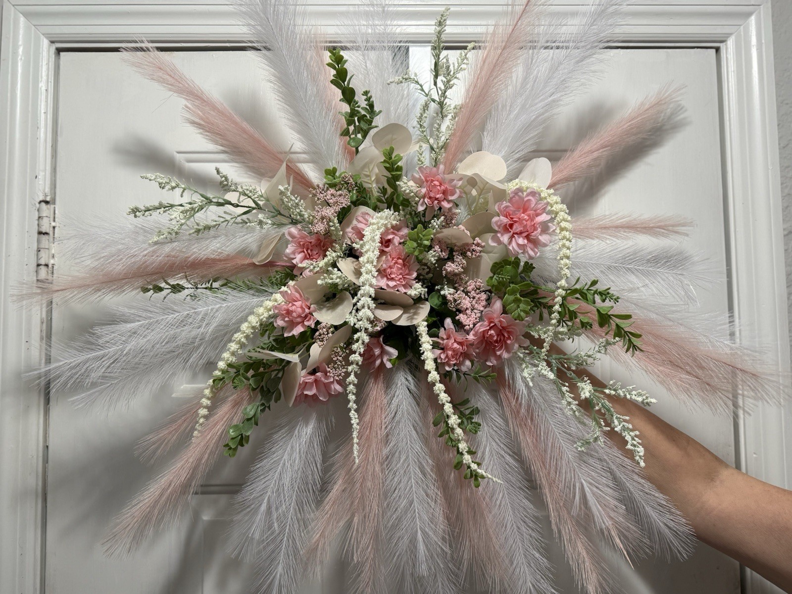 Pretty Pink Flower Door / Table Decoration