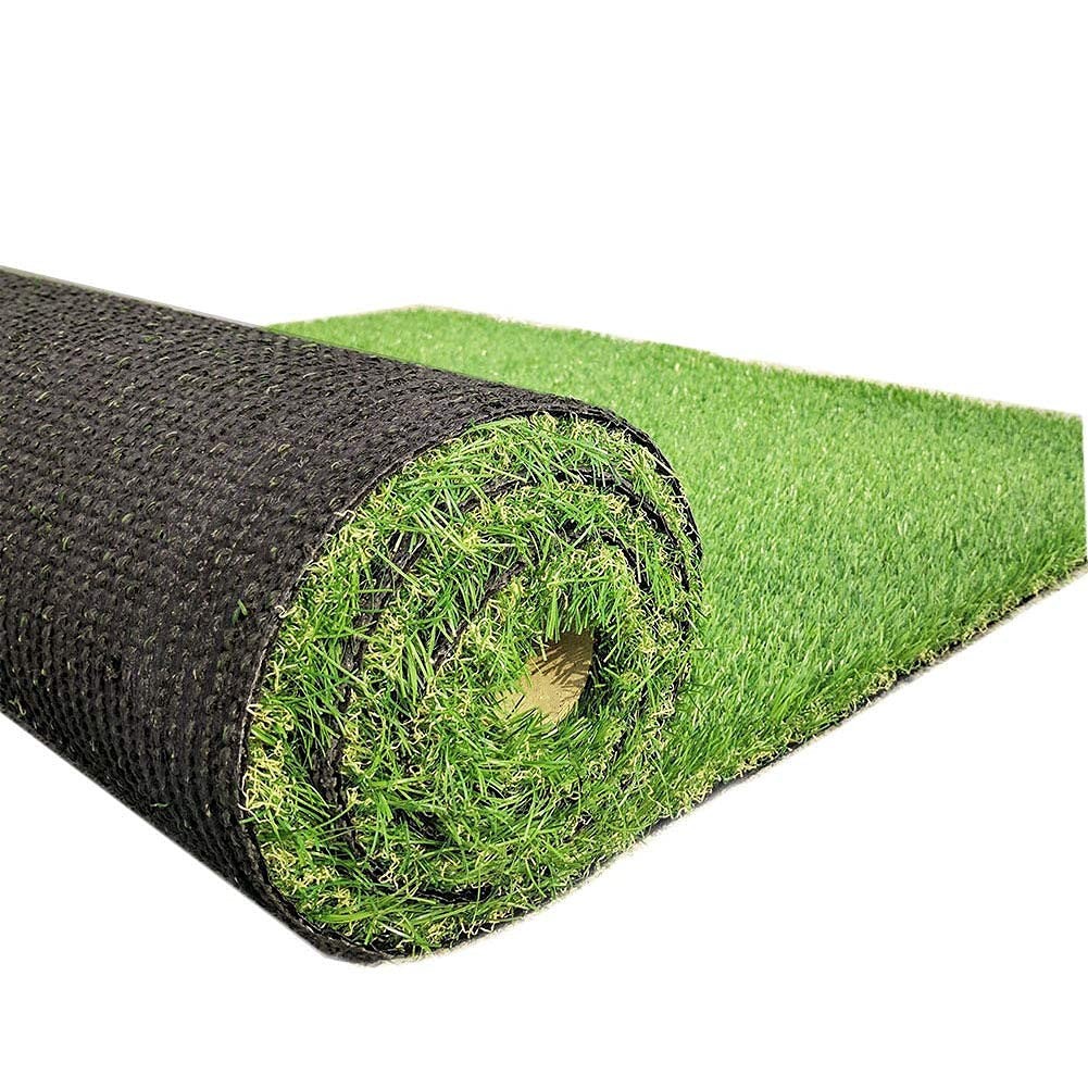 Artificial Grass 0.8″ Customized Size Astroturf For Dogs Fake Grass Outdoor Rug