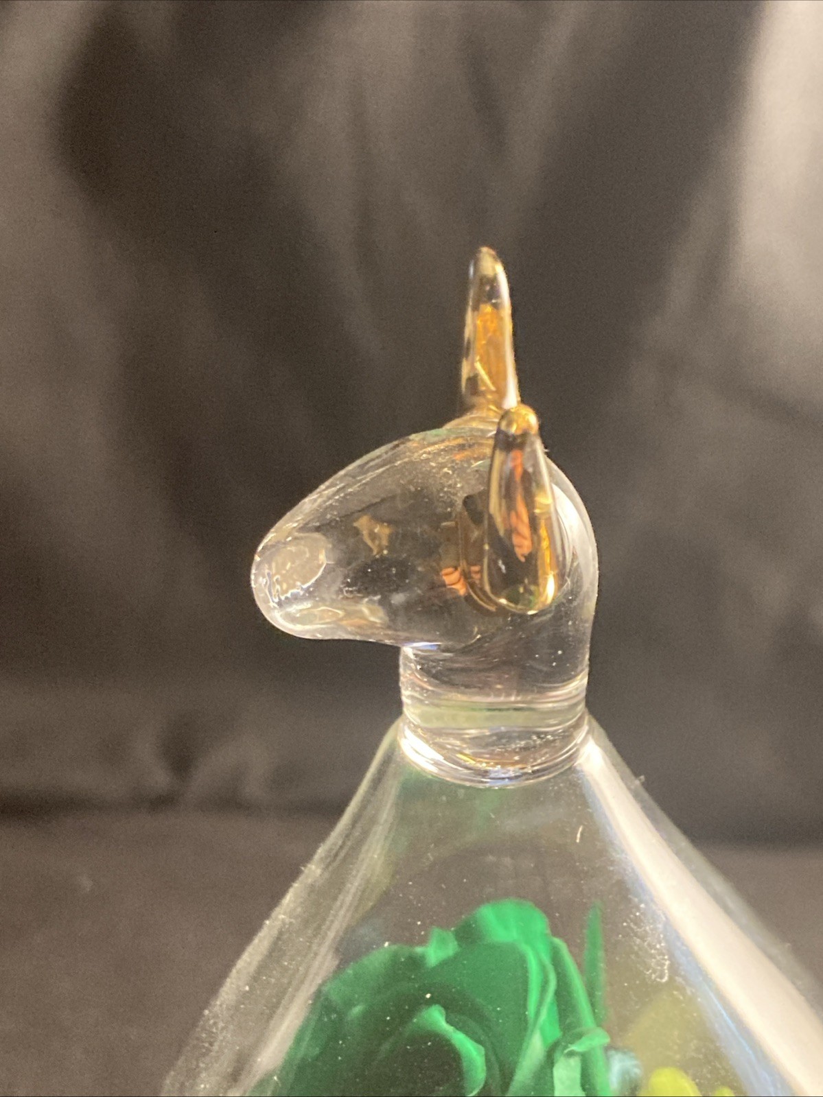Zodiac Forever Rose Taurus. Real Rose In Glass Dome- Dipped In Gold Version