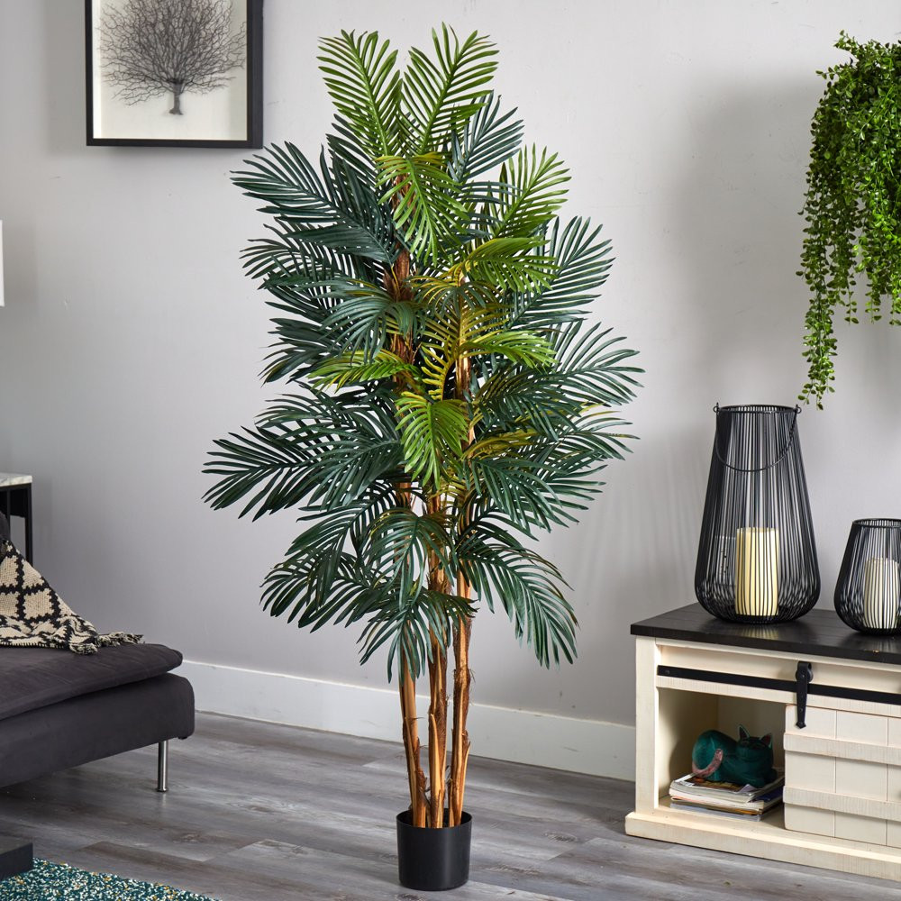 ARTIFICIAL PALM TREES 5-6 Ft Kenya Style Robellini Palm Plants