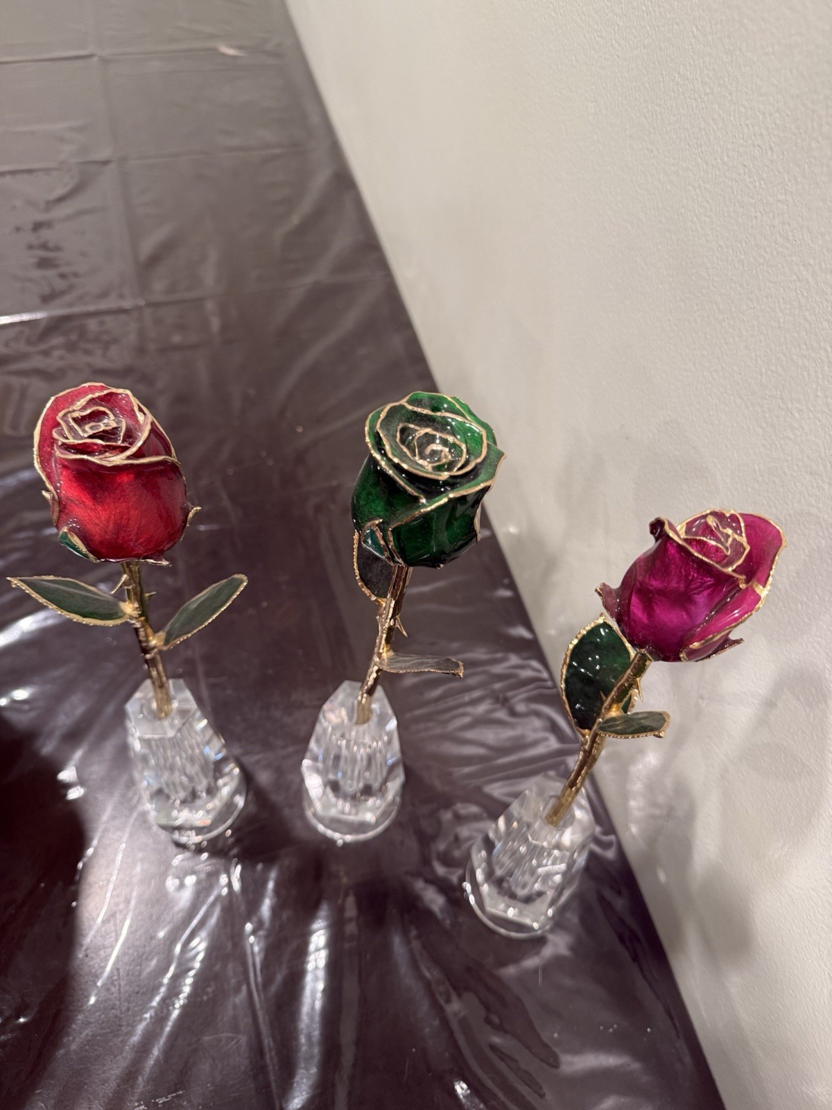 Lovfaith Real 24k Dipped Roses. Beautiful Gift . 3 Colors Available.