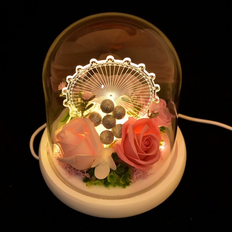 Aromatherapy Soap Rose Christmas Wedding Birthday Valentine Flowers Gifts Womens
