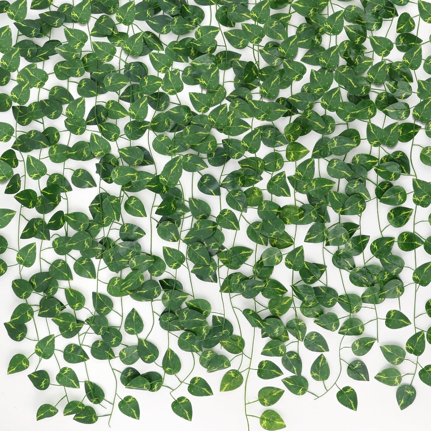 24 Pack 168ft Fake Vines Artificial Ivy Greenery Garland Hanging Leaves Decor