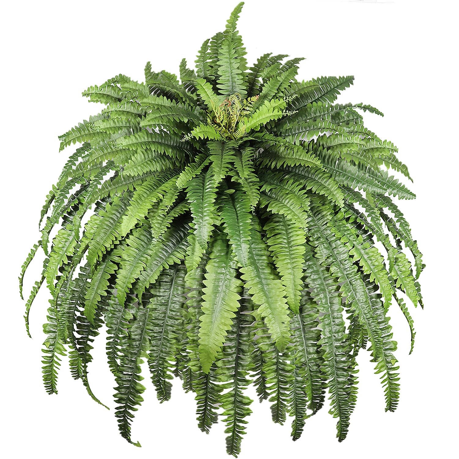 Artificial Fern for Outdoor Large 68″ Fake Fern Artificial Plants UV Resistant F