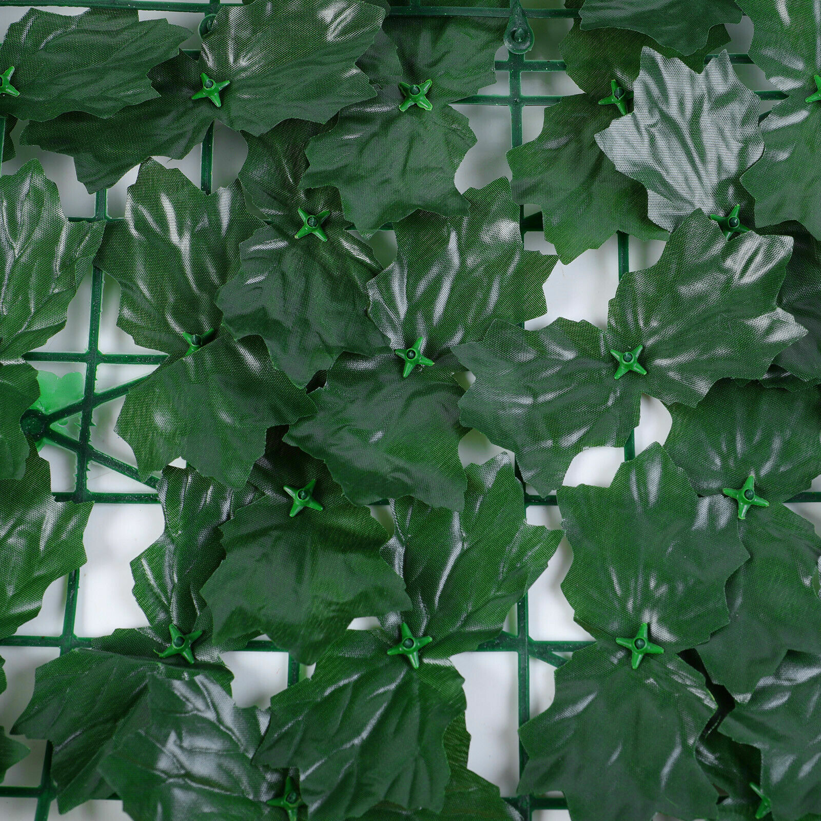 Artificial Wall Hedge Privacy Screens Fence Panel Faux Leaf Grass Mat Yard Decor