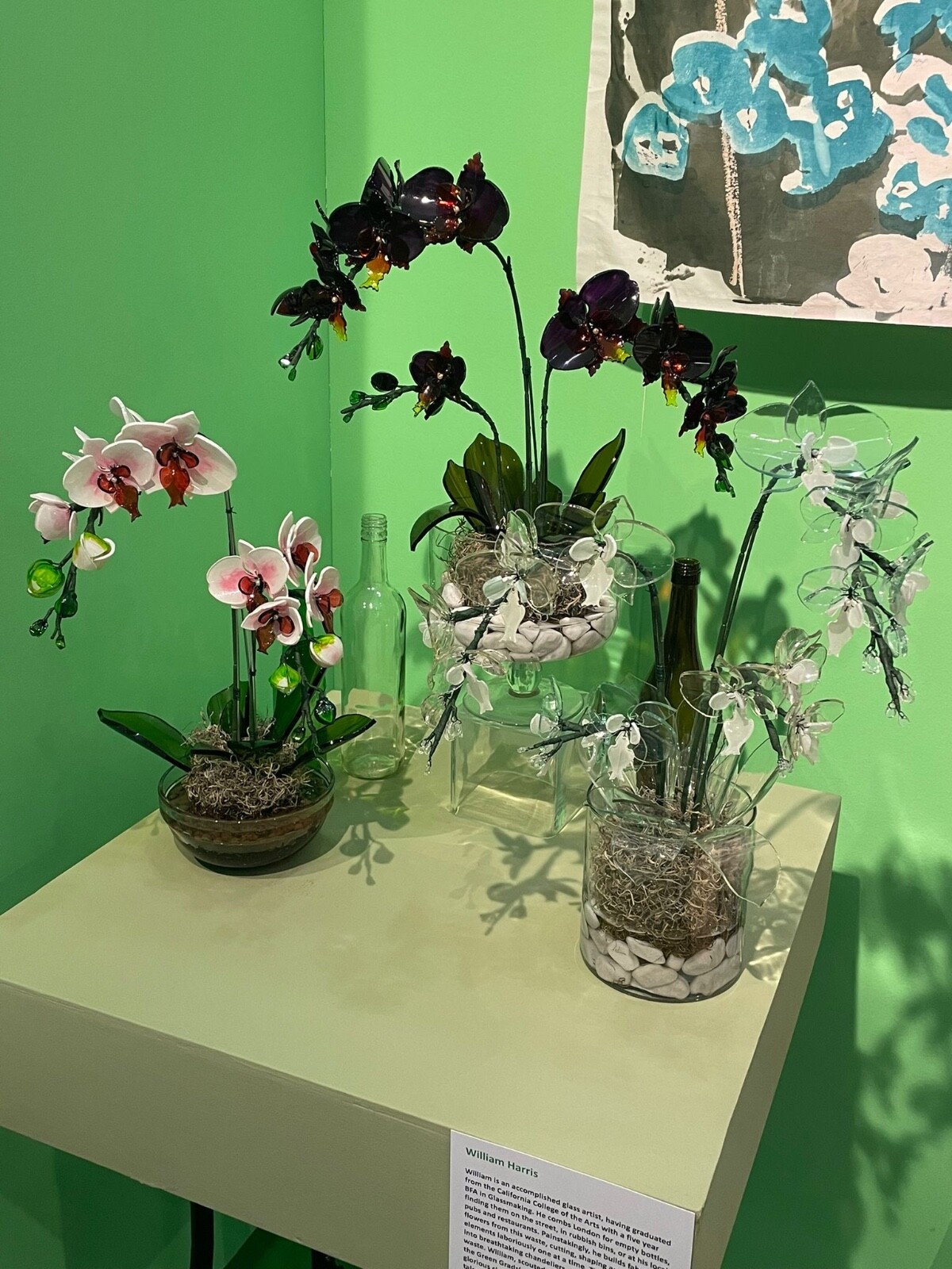 Handmade Colorful Glass Flowers – Custom Orders Available Conversation Pieces